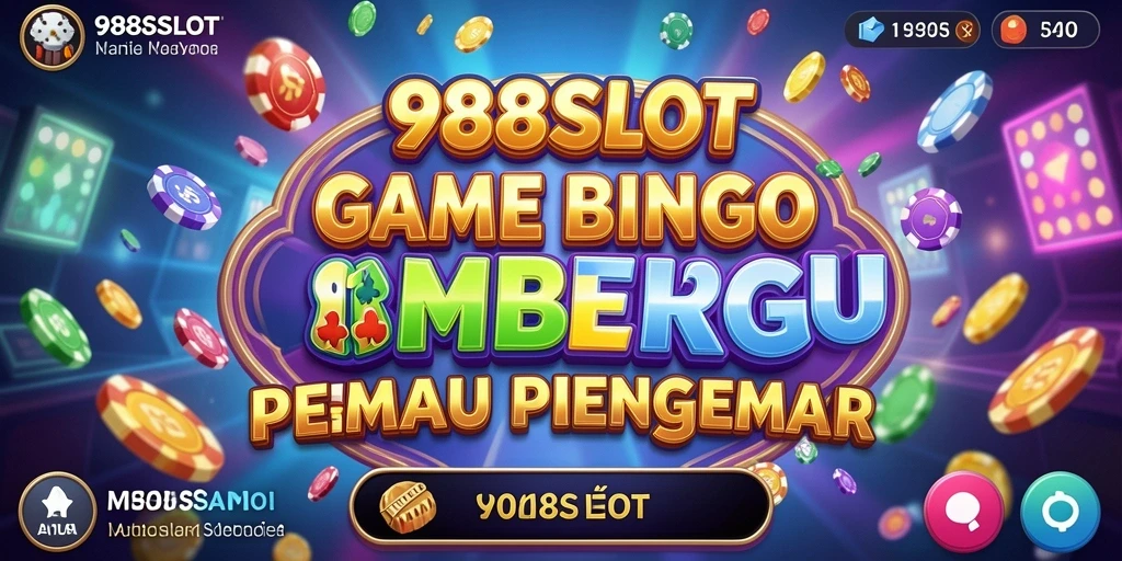 Bermain Bingo seru di 988SLOT dengan grafis menarik.