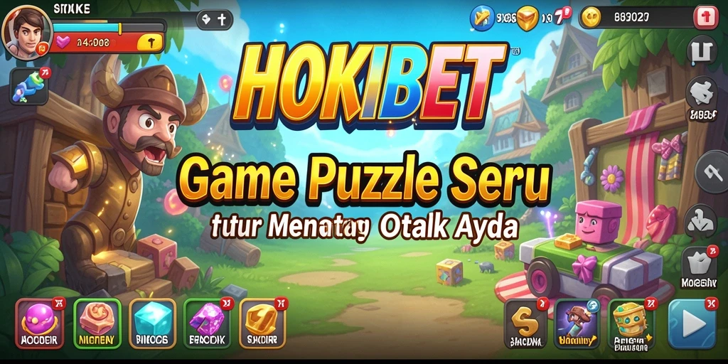 Tangkapan layar HOKIBET menunjukkan gameplay menantang yang menggugah kreativitas.