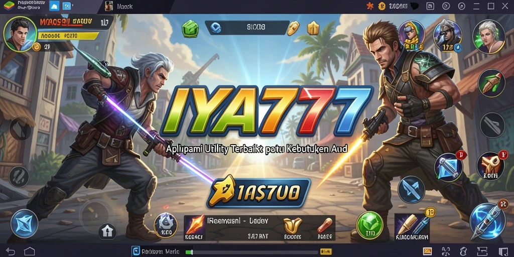 Screenshot IYA777 menampilkan antarmuka pengguna yang sederhana dan efektif.