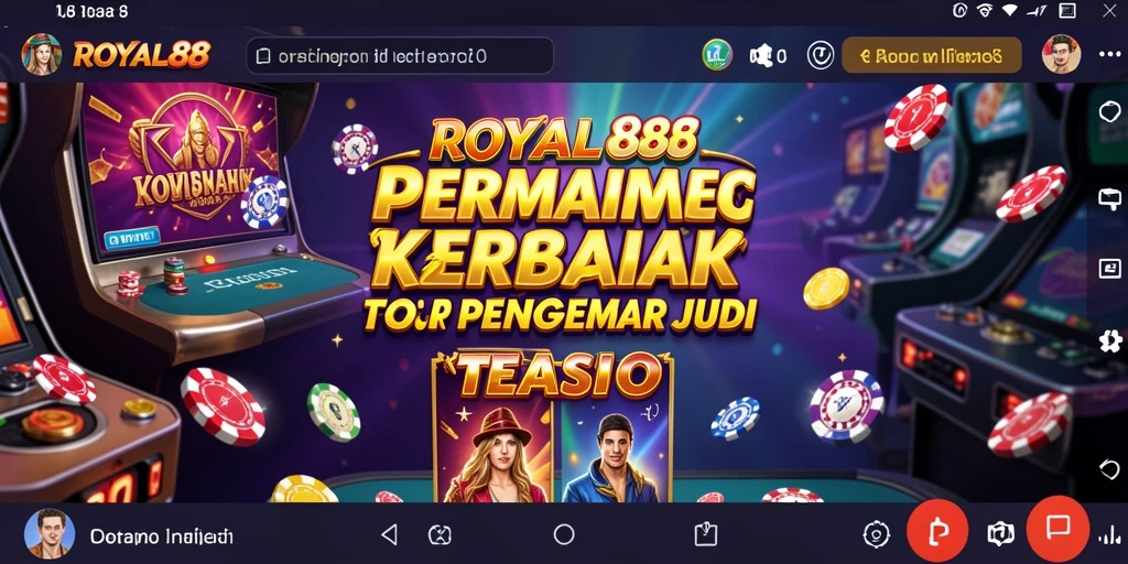 Tampilan gameplay <strong>ROYAL88</strong> yang seru dan menegangkan di kasino.