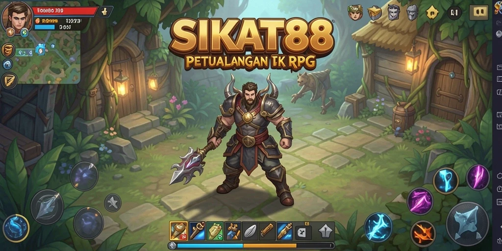 Tangkapan layar SIKAT88 menampilkan pertempuran RPG yang mendebarkan dan grafis yang memukau.
